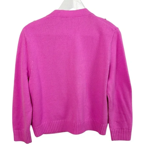 Queen of Sparkles Pink Nutcracker Sweater Cardigan Size XS - Picture 3 of 13